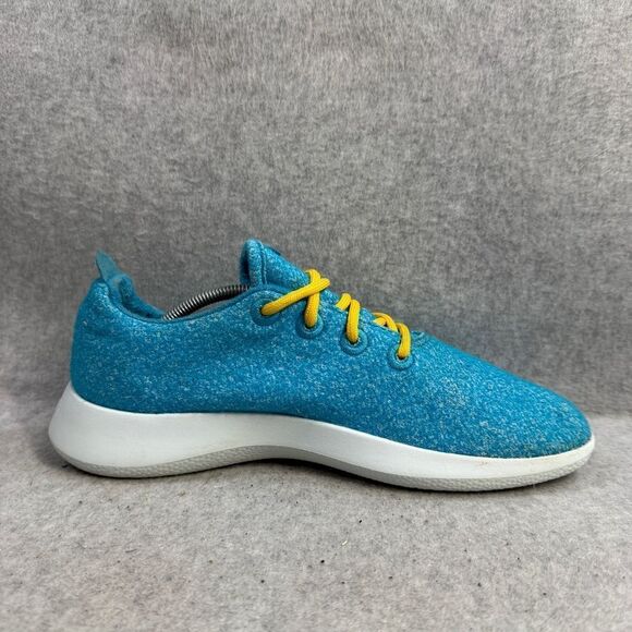 Allbirds Shoes Womens Size 10 Bright Blue Wool Runners WR Comfot Casual Sneakers - Picture 6 of 9